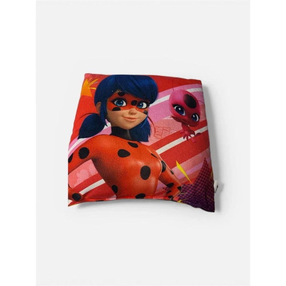 Miraculous‎ Ladybug and Cat Noir Reversible Square Throw Pillow